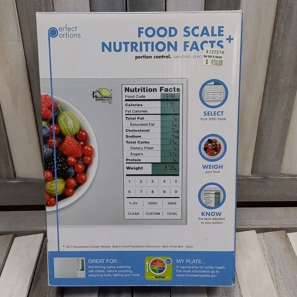 Perfect Portions Food Scale & Nutrition Facts